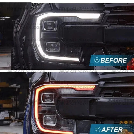 VENOM EDITION DRL ( Coloured Daytime Running Light ) DRL Conversion suitable for Ford Next Gen Headlights (Matrix and Non-Matrix)