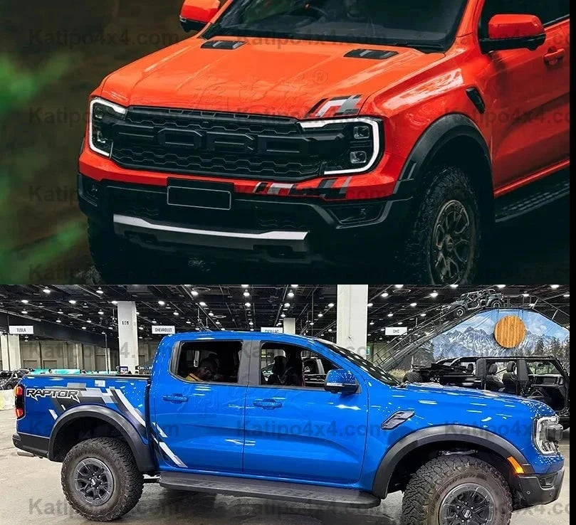 Sticker Package for Ford Ranger Raptor 2022+ Next-Gen