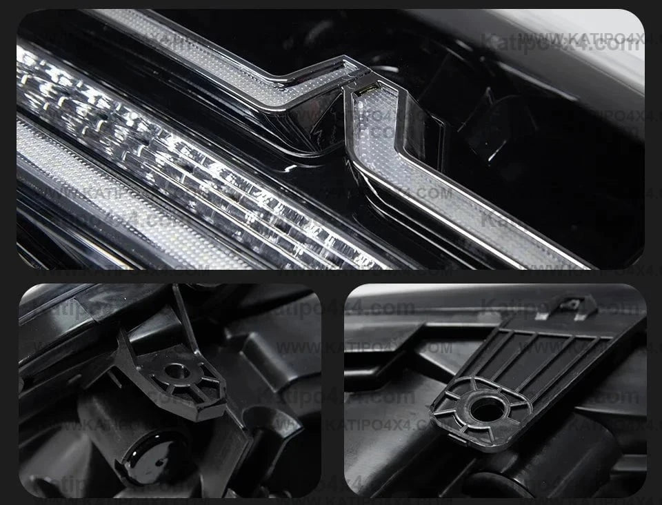 LED HEADLIGHTS for VW AMAROK 2010-2020 AMAROK Head Drl Dynamic Signal Projector Lens ( FREE WORLD-WIDE SHIPPING )