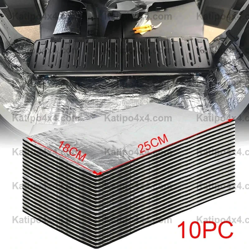 Heat & Noise Insulation Mat, Sound Deadener Sheets - FREE WORLDWIDE SHIPPING