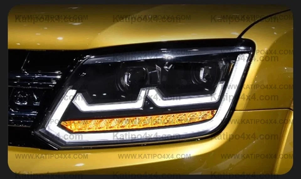 LED HEADLIGHTS for VW AMAROK 2010-2020 AMAROK Head Drl Dynamic Signal Projector Lens ( FREE WORLD-WIDE SHIPPING )