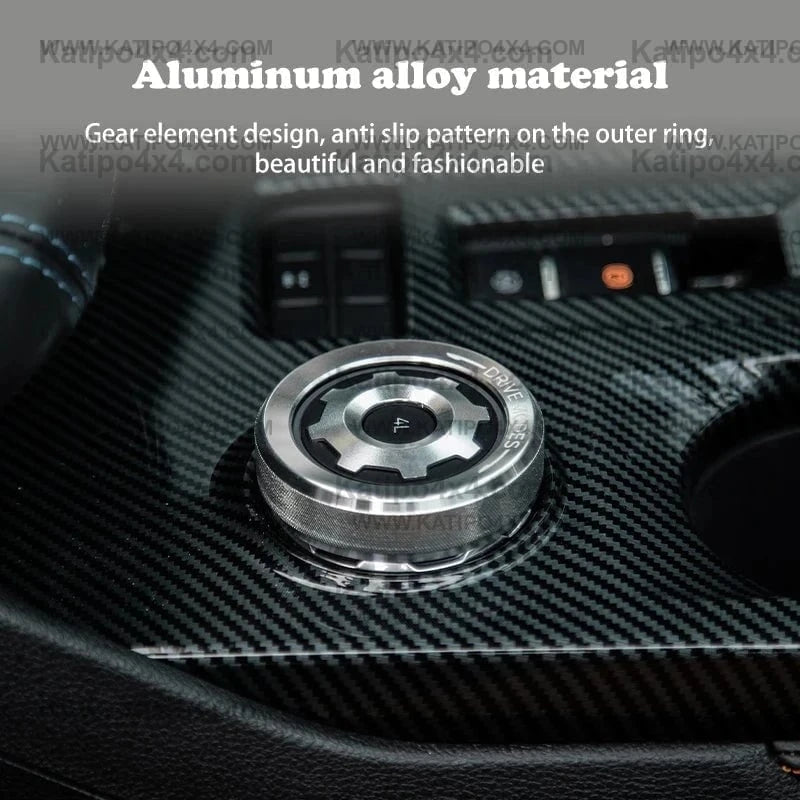 Aluminium Trim Cover for Drive Mode & Aircon Controllers for NEXT-GEN Ford Ranger, Everest, Raptor 2023+