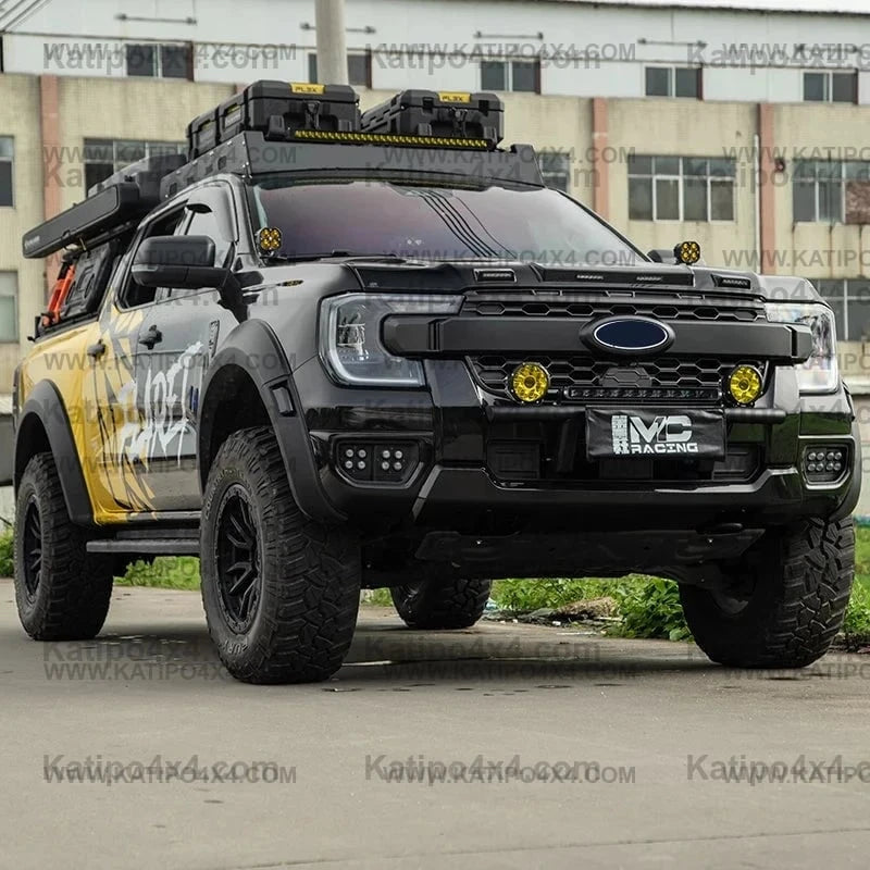 2022+ FORD RANGER GRILL ,  RAPTOR STYLE WITH AMBER LIGHTS TO SUIT  XL XLT & WILDTRACK