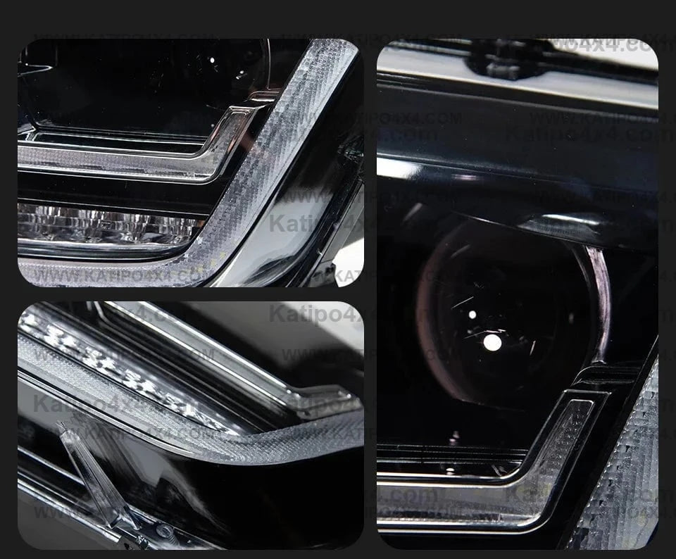 LED HEADLIGHTS for VW AMAROK 2010-2020 AMAROK Head Drl Dynamic Signal Projector Lens ( FREE WORLD-WIDE SHIPPING )