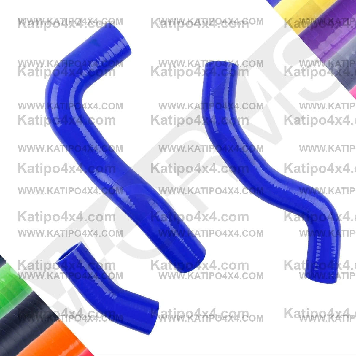 3.2L DIESEL, Ford Ranger & Mazda BT-50 2012-2022 Silicone Radiator Coolant Hose Kit