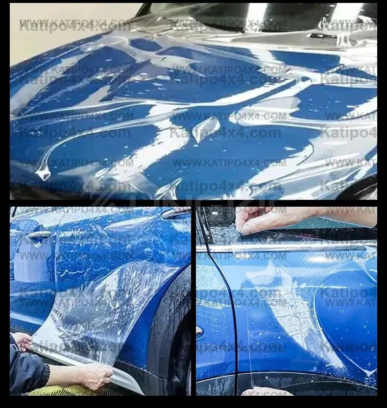 Car Pre-cut Paint Protection Film For Ford Ranger, Platinum, Wildtrak, Raptor, XL 2022+ . Self-Healing PPF  Anti-Scratch
