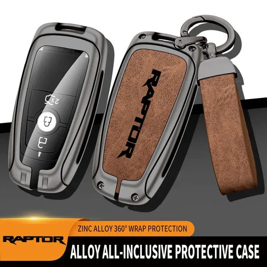 RAPTOR : Zinc Alloy Key Fob Protective Case For Ford Ranger Raptor  & F150 Raptor  ( Free Worldwide Shipping )