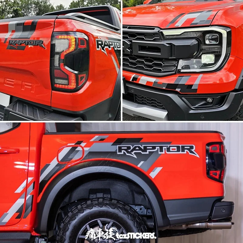 NEXT-GEN RANGER RAPTOR: Upgraded Sticker /  Decal Package