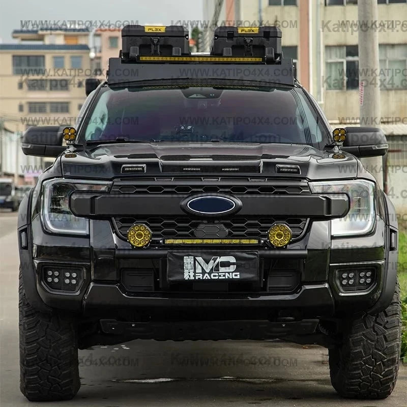 2022+ FORD RANGER GRILL ,  RAPTOR STYLE WITH AMBER LIGHTS TO SUIT  XL XLT & WILDTRACK