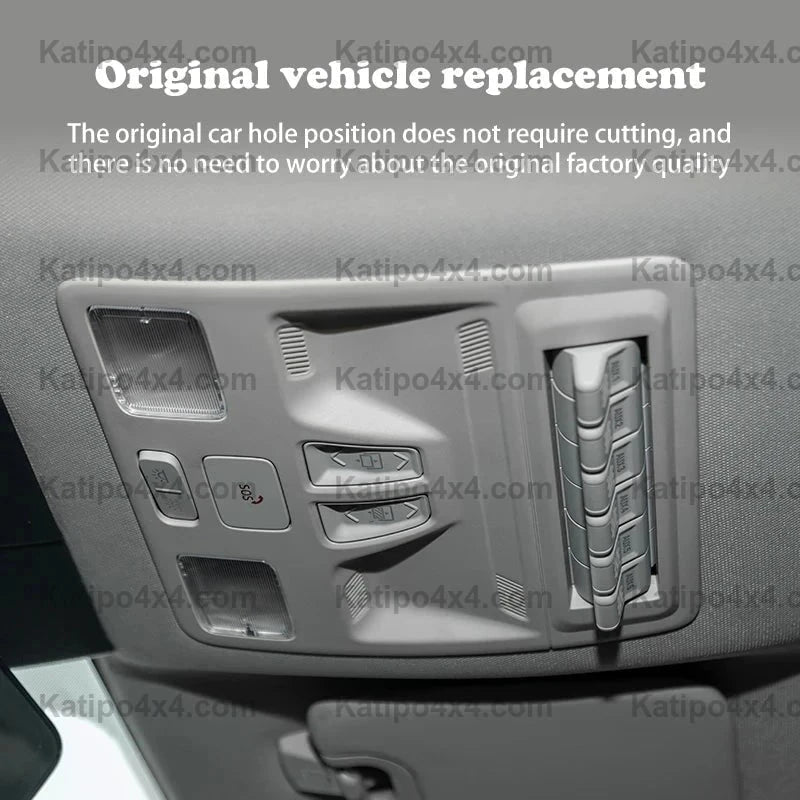 Rocker Switch Panel 12V 6 Gang For NEXT-GEN Ford Ranger & Everest 2022+ Switch Panel ON OFF