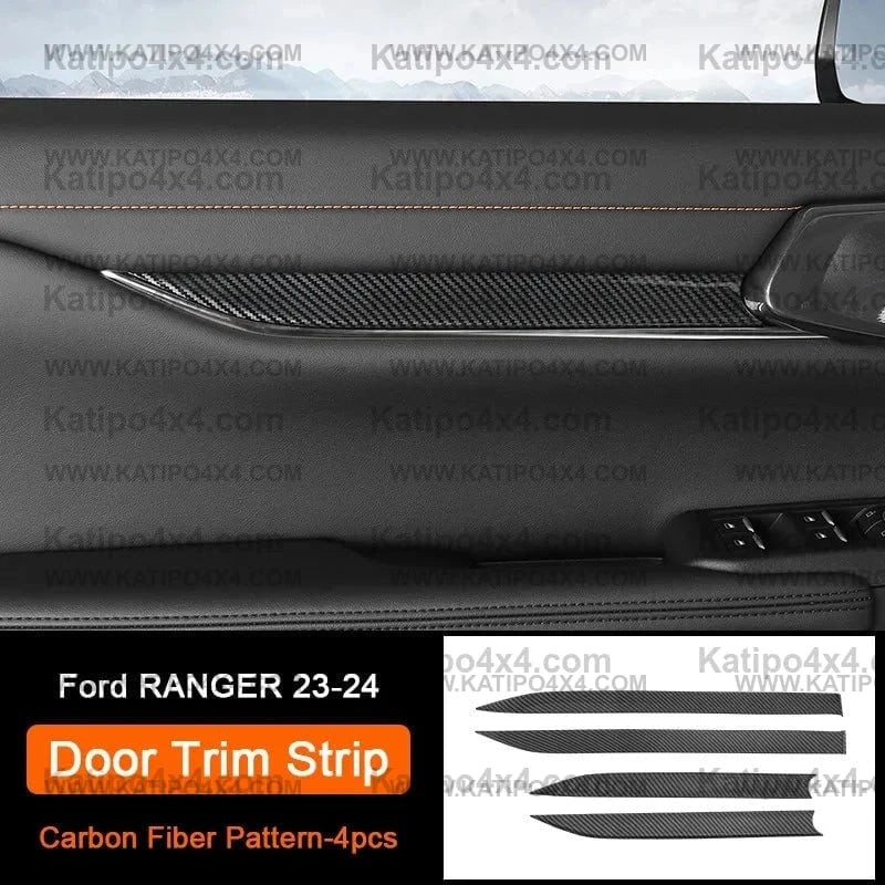 Carbon Fiber Interior Overlay ,For Next-Gen 2022+ Ranger, Raptor & Everest