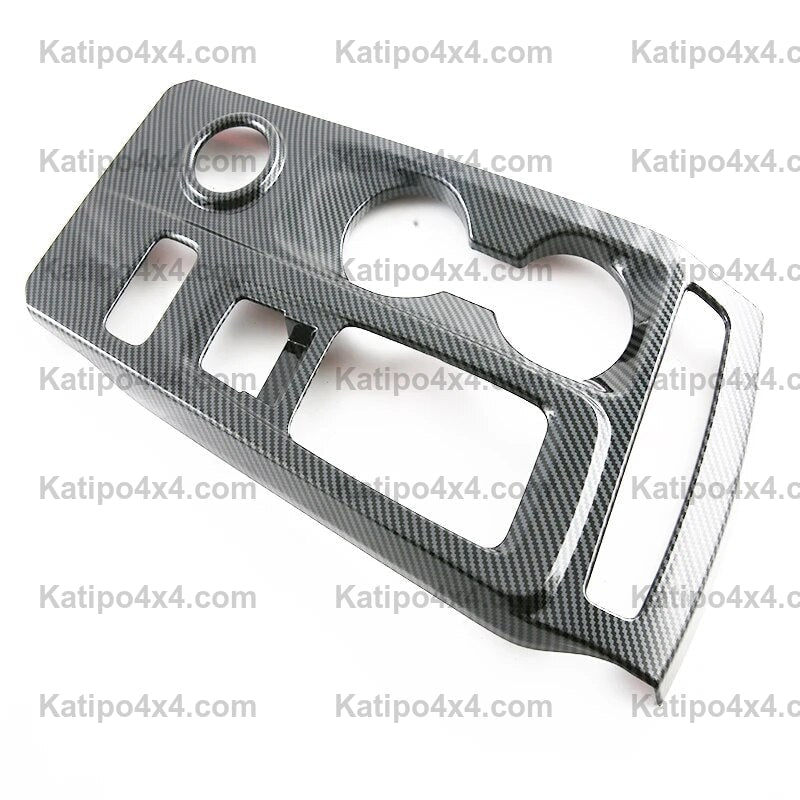 NEXT-GEN Ford Ranger 2023+ Carbon Fiber Central  Gear Shift Panel water cup holder Panel trim RHD & LHD