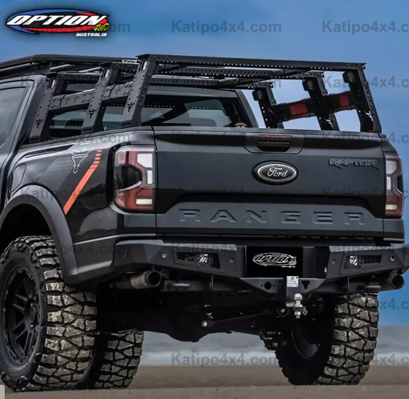NEXT-GEN - OPTION4WD  6-LEG TENT RACK ( RANGER & RAPTOR )