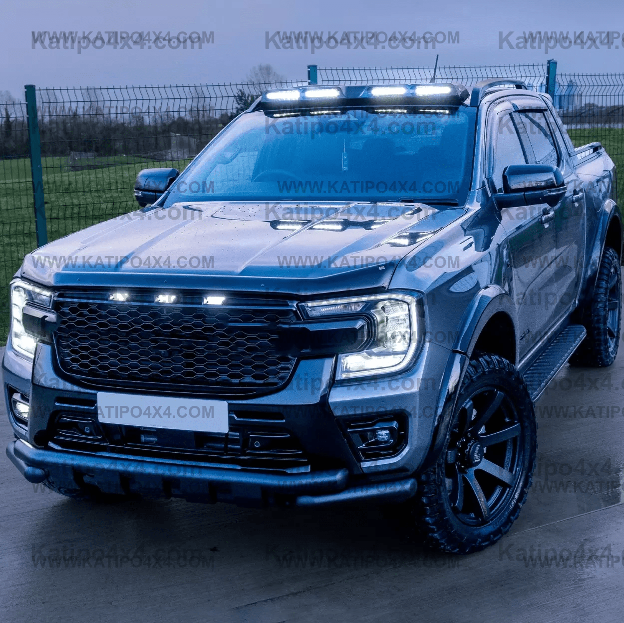 Ford Ranger / Vw Amarok 2023+ Next Gen Roof Light Pod Light Bar ( Free Shipping WorldWide )