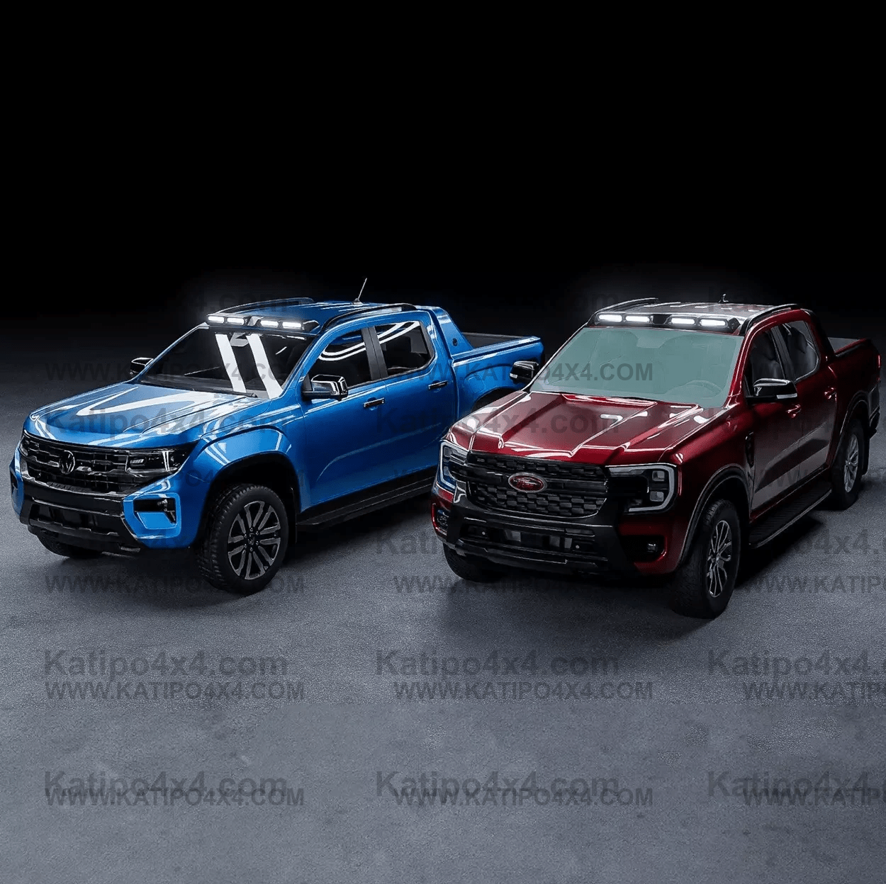 Ford Ranger / Vw Amarok 2023+ Next Gen Roof Light Pod Light Bar ( Free Shipping WorldWide )