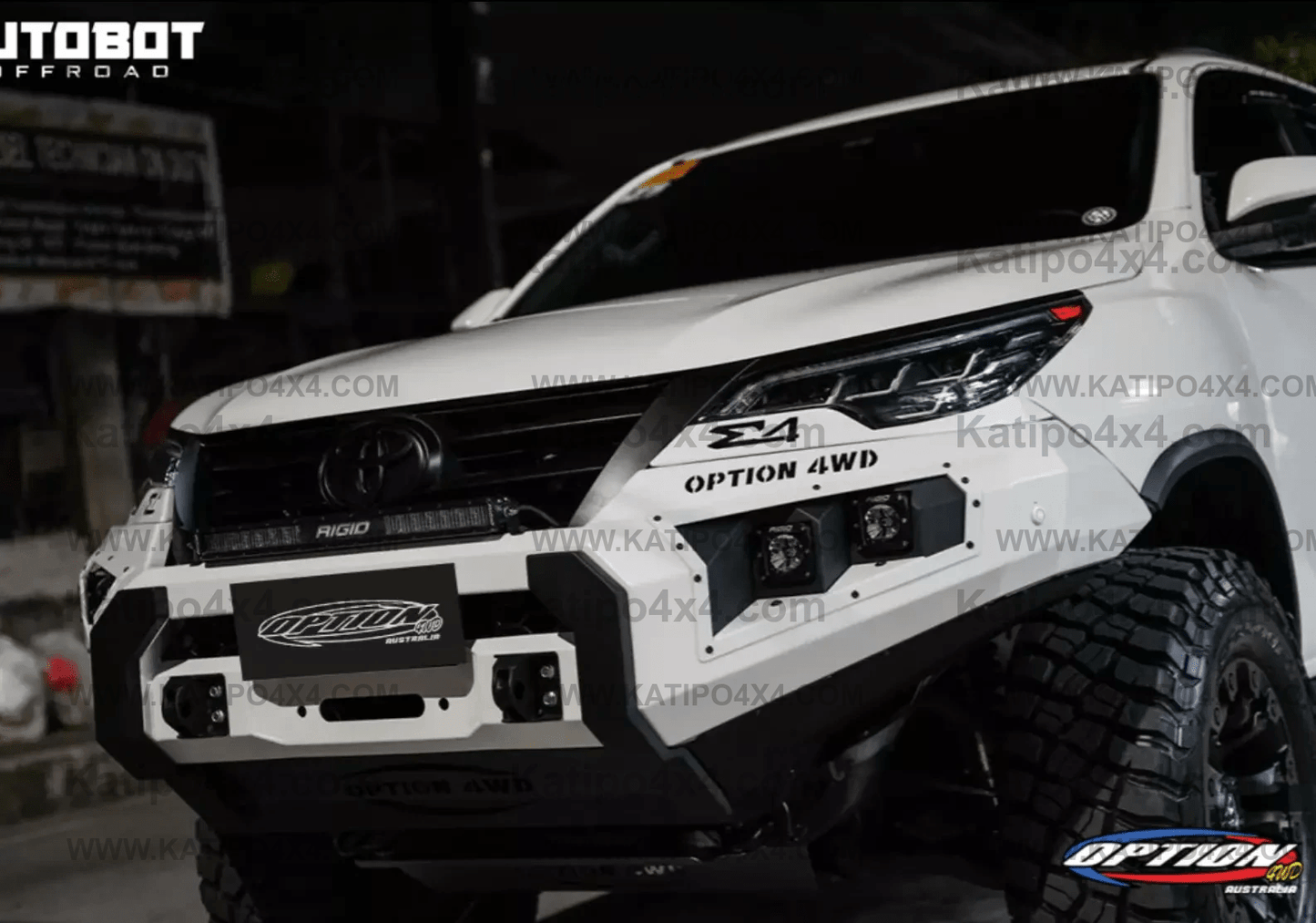 TOYOTA FORTUNER V.1 FRONT BAR ( 2021-2024+ )