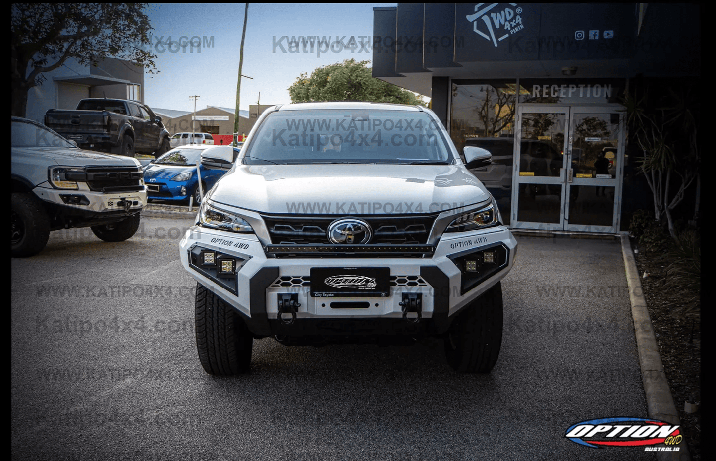 TOYOTA FORTUNER V.1 FRONT BAR ( 2021-2024+ )
