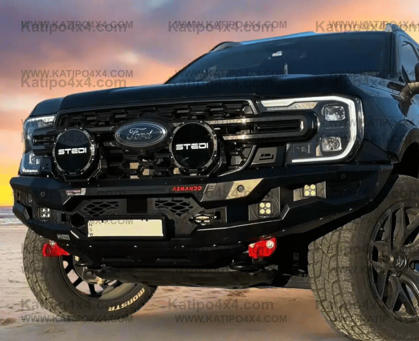 ARMANDO® - Prime Series Bull Bar – Ford Next-Gen Ranger (2022-Current)