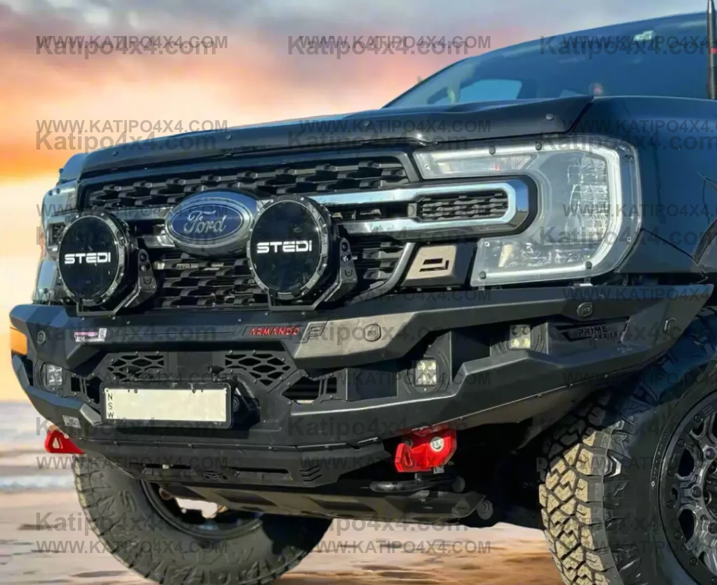 ARMANDO® - Prime Series Bull Bar – Ford Next-Gen Ranger (2022-Current)