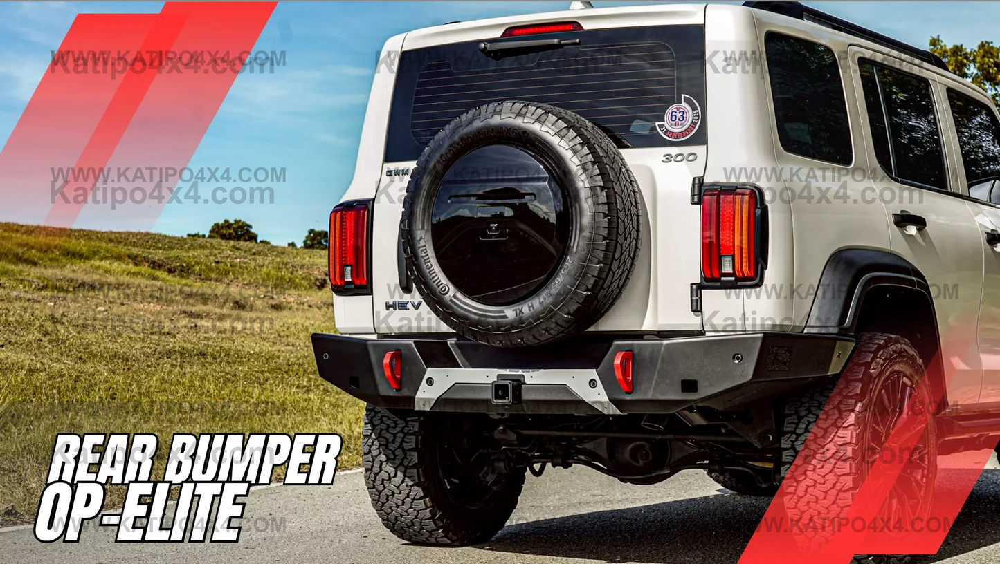 OPTION4WD - REAR BUMPER OP-ELITE - TANK 300