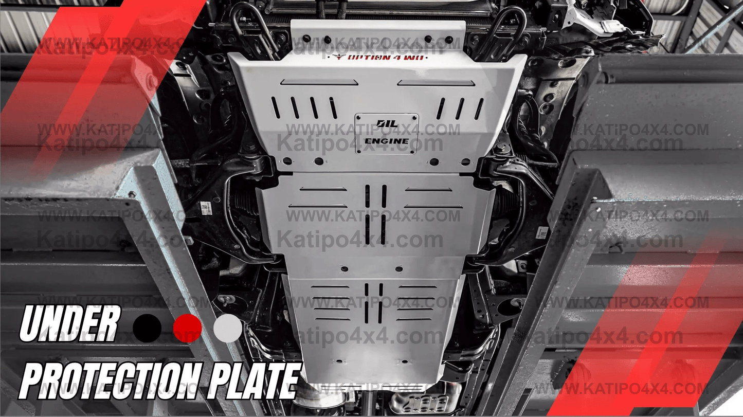 OPTION4WD - UNDERBODY PROTECTION PLATES 3PC STEEL - TANK 300