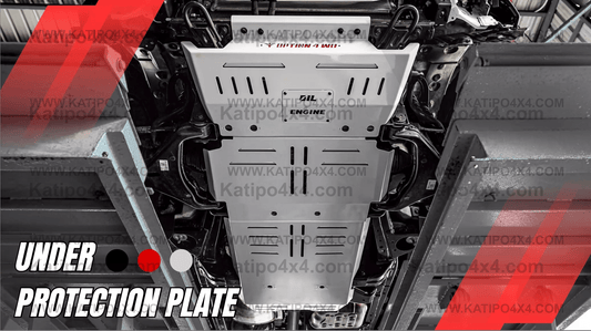 OPTION4WD - UNDERBODY PROTECTION PLATES 3PC STEEL - TANK 300