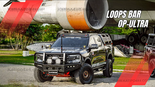 NEXT-GEN 2022+ ULTRA FRONT WINCH BAR  ( Loop ) - FORD RANGER & EVEREST