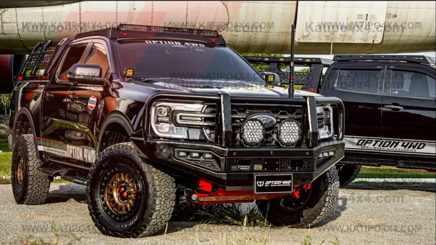 NEXT-GEN 2022+ ULTRA FRONT WINCH BAR  ( Loop ) - FORD RANGER & EVEREST