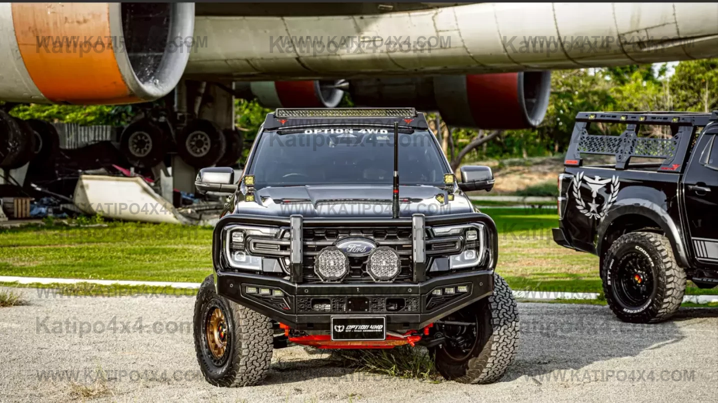 NEXT-GEN 2022+ ULTRA FRONT WINCH BAR  ( Loop ) - FORD RANGER & EVEREST