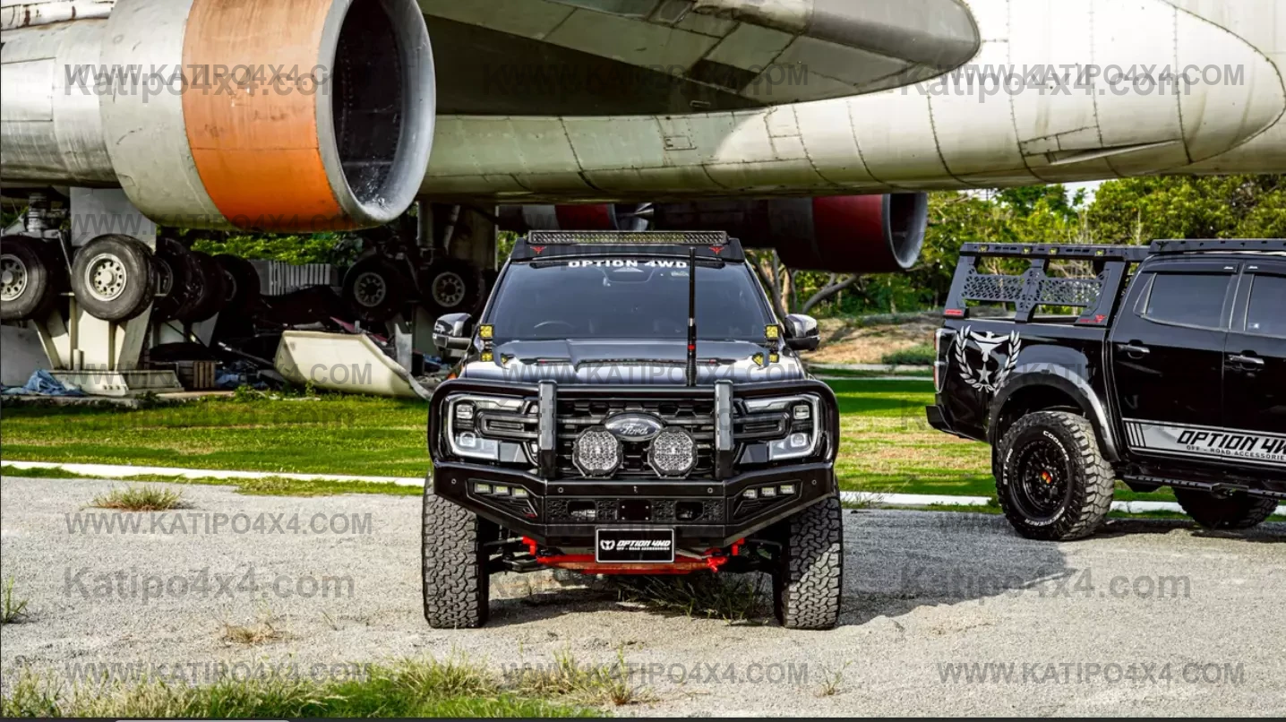 NEXT-GEN 2022+ ULTRA FRONT WINCH BAR  ( Loop ) - FORD RANGER & EVEREST
