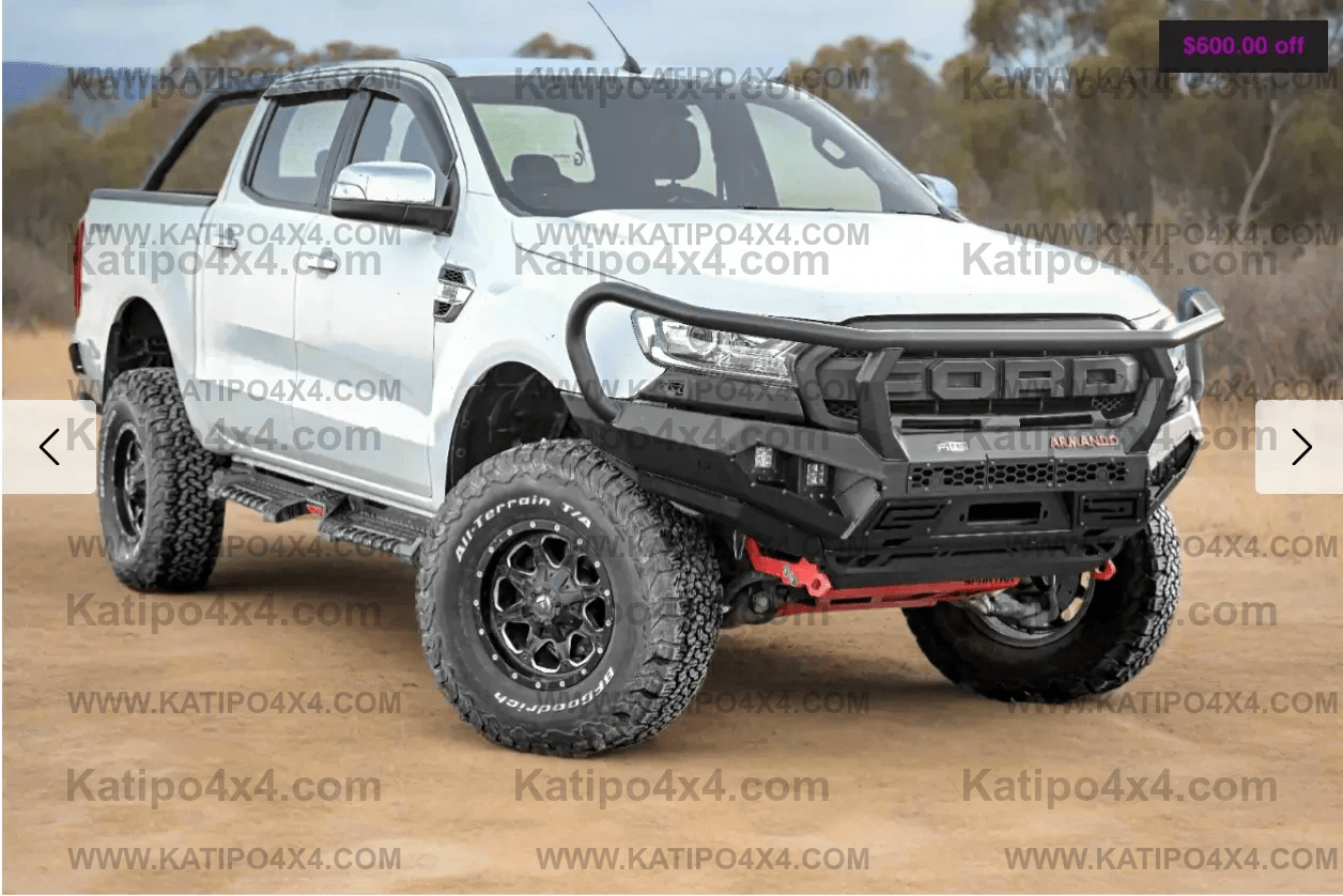 ARMANDO® - Hoop Spartan Bull Bar to Suit Ford Ranger PX 2015-2022