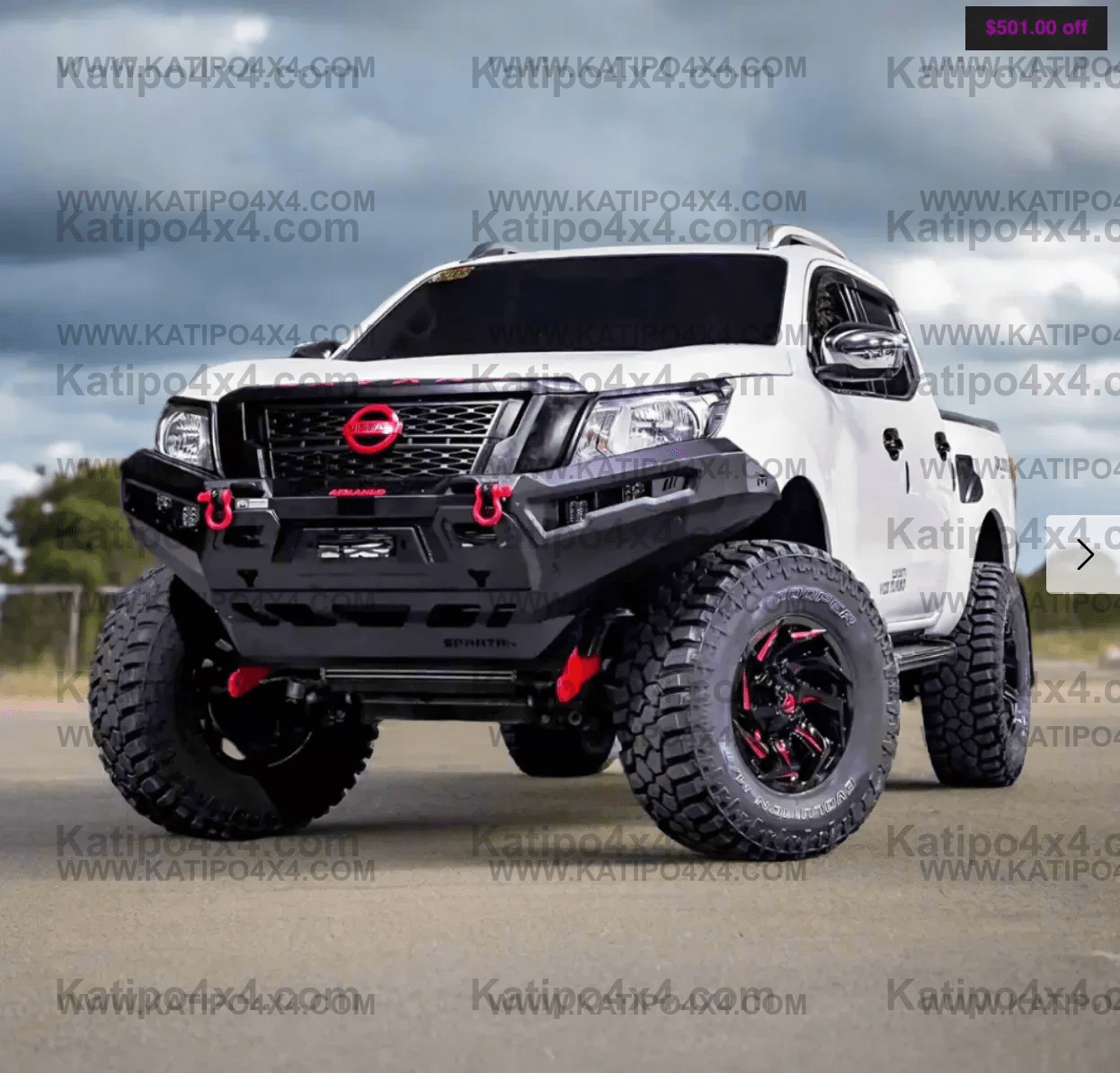 ARMANDO® - Spartan Bull Bar to Suit Nissan Navara NP300 2015-2020 V.1