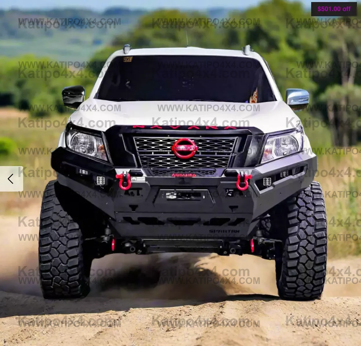 ARMANDO® - Spartan Bull Bar to Suit Nissan Navara NP300 2015-2020 V.1