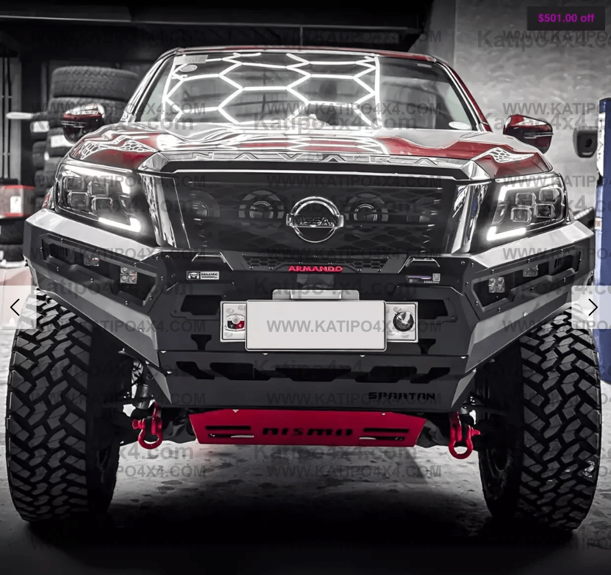 ARMANDO® - Spartan Bull Bar to Suit Nissan Navara NP300 2020+
