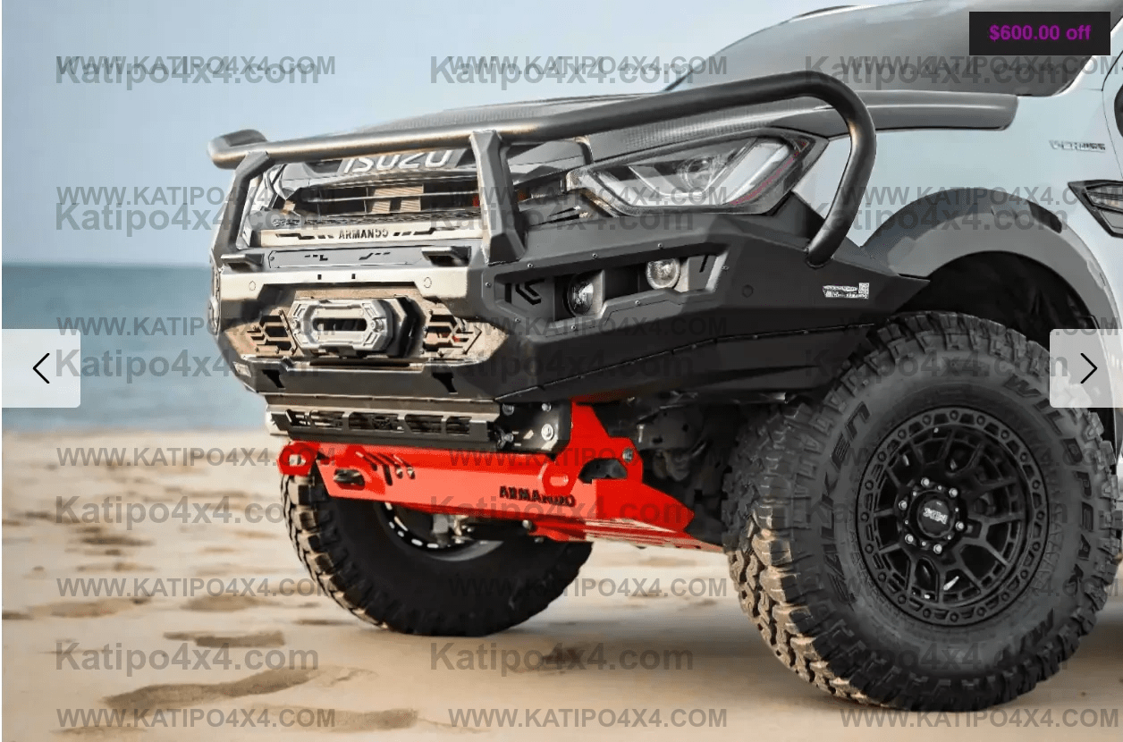 ARMANDO® - Spartan Hoop Bull Bar to Suit Isuzu D-max 2021 - 2023+