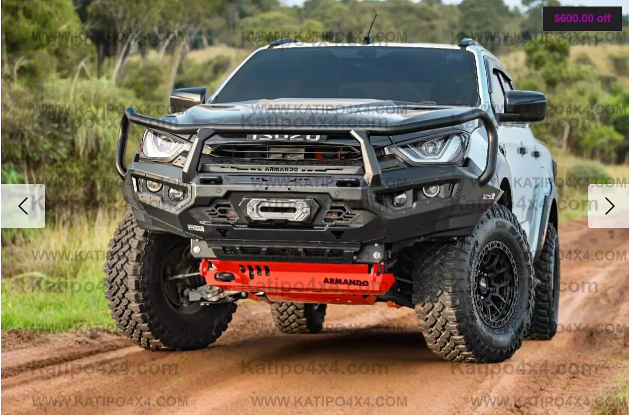 ARMANDO® - Spartan Hoop Bull Bar to Suit Isuzu D-max 2021 - 2023+