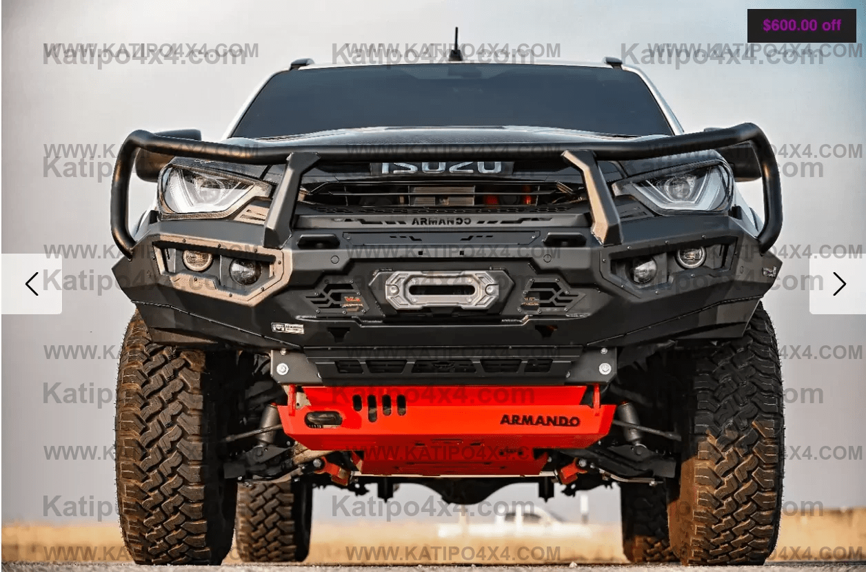 ARMANDO® - Spartan Hoop Bull Bar to Suit Isuzu D-max 2021 - 2023+