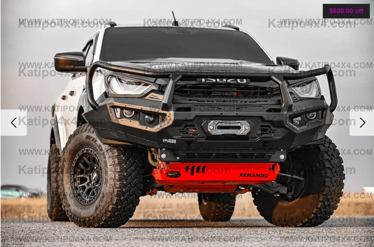 ARMANDO® - Spartan Hoop Bull Bar to Suit Isuzu D-max 2021 - 2023+