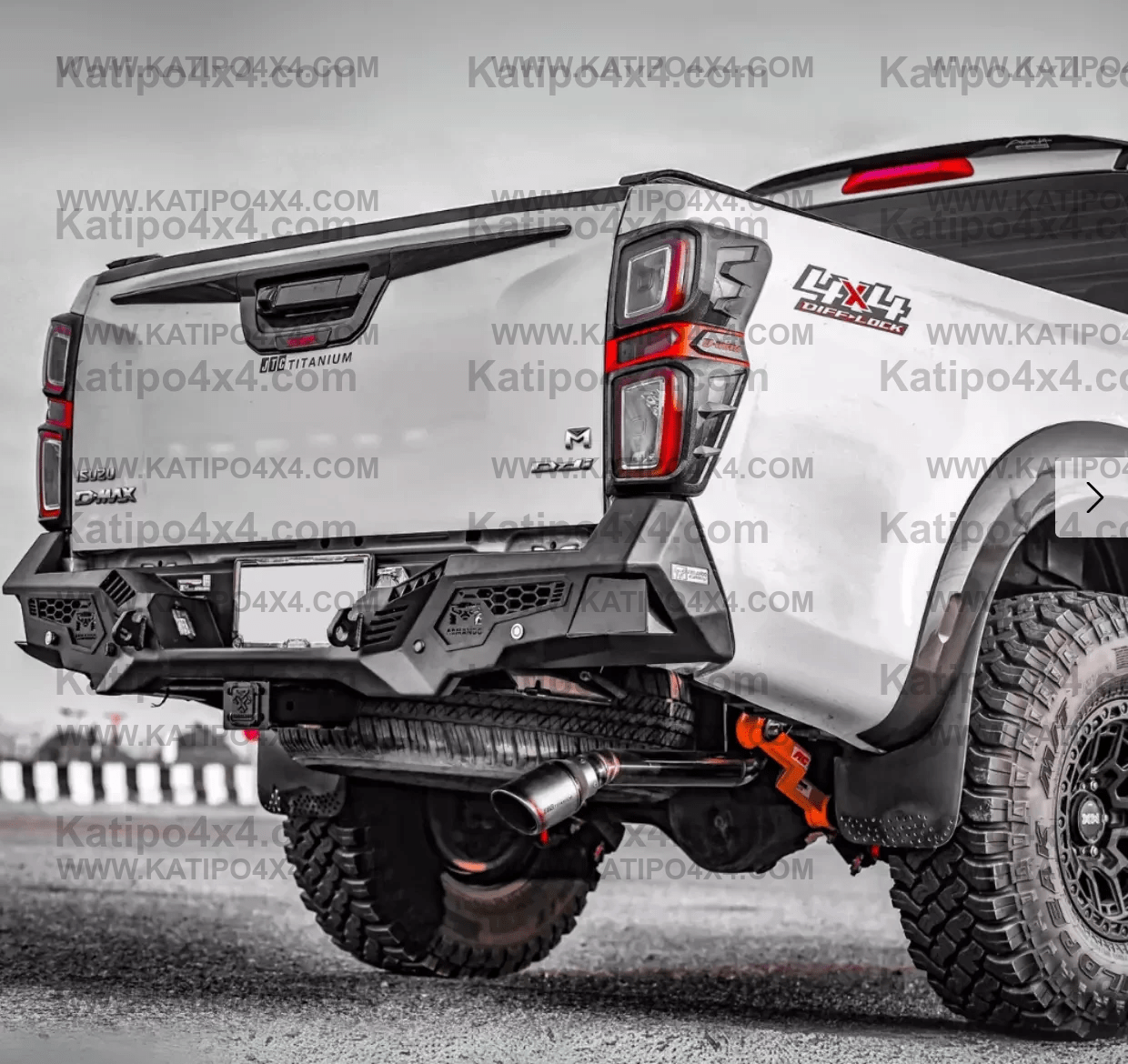 ARMANDO® - Combat Rear Bar to suit Isuzu D-max 2020+