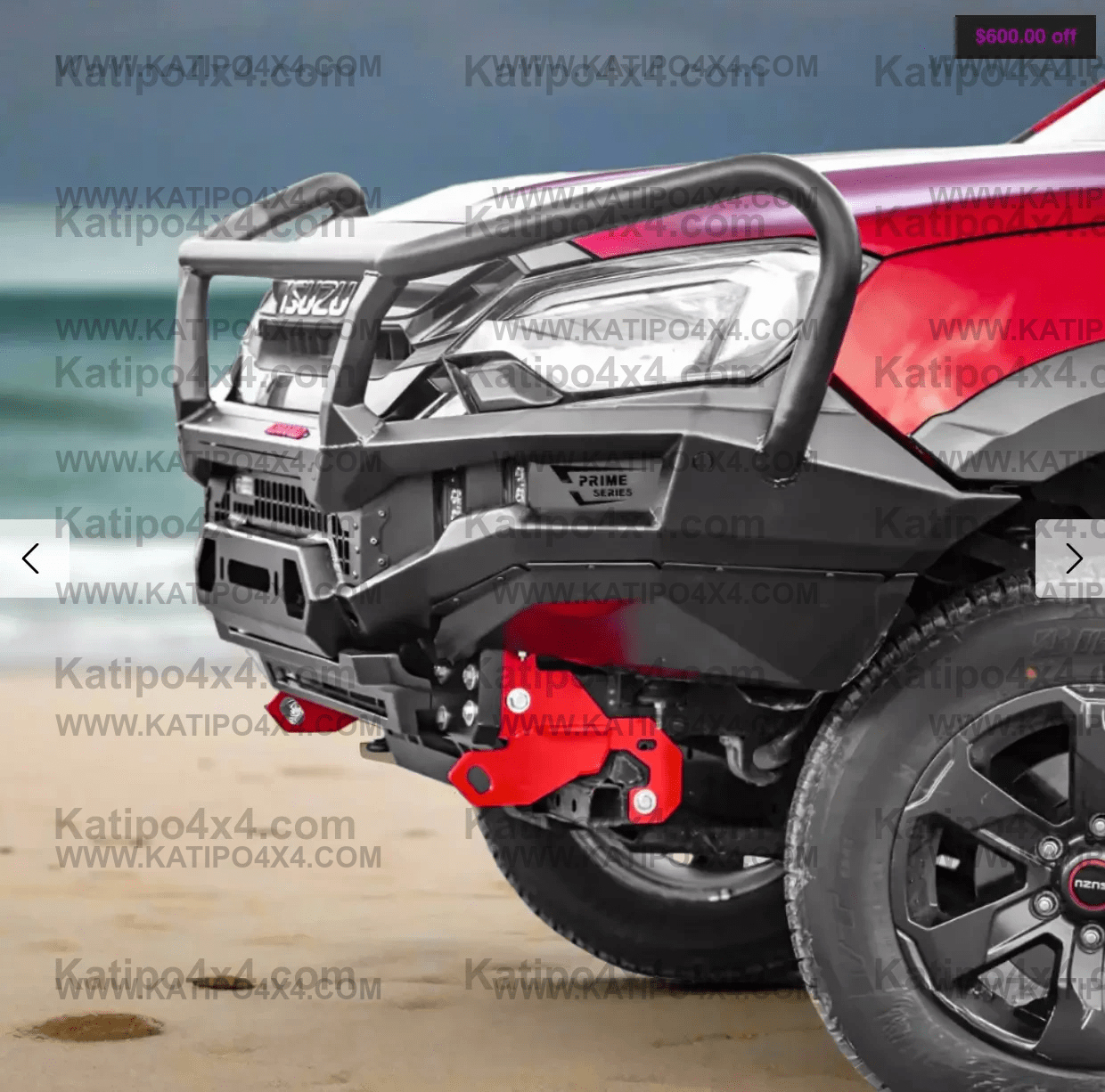 ARMANDO® - Prime Hoop Bull Bar to Suit Isuzu D-Max 2024+