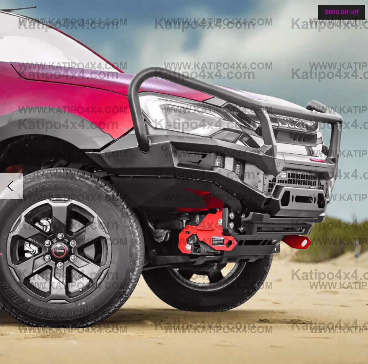 ARMANDO® - Prime Hoop Bull Bar to Suit Isuzu D-Max 2024+