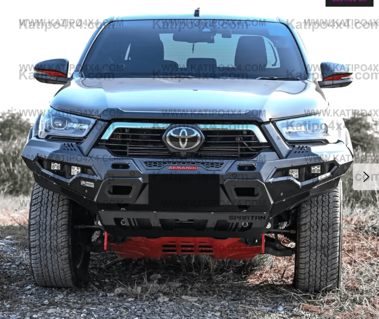 ARMANDO® - Spartan Bull Bar to Suit Toyota Hilux Revo N80 2020+ V.2
