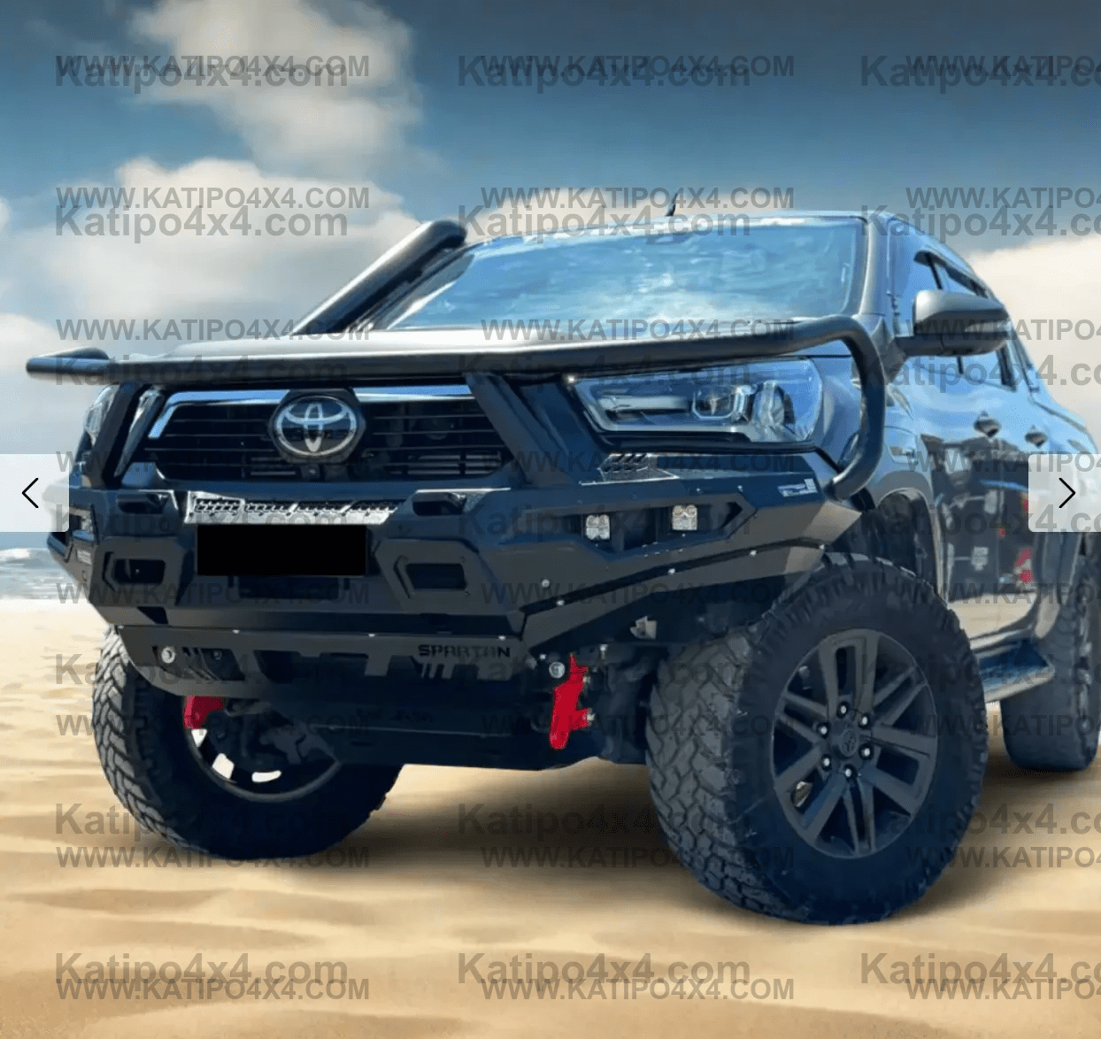 ARMANDO® - Spartan Hoop Bull Bar Toyota Hilux N80 2020-2025+