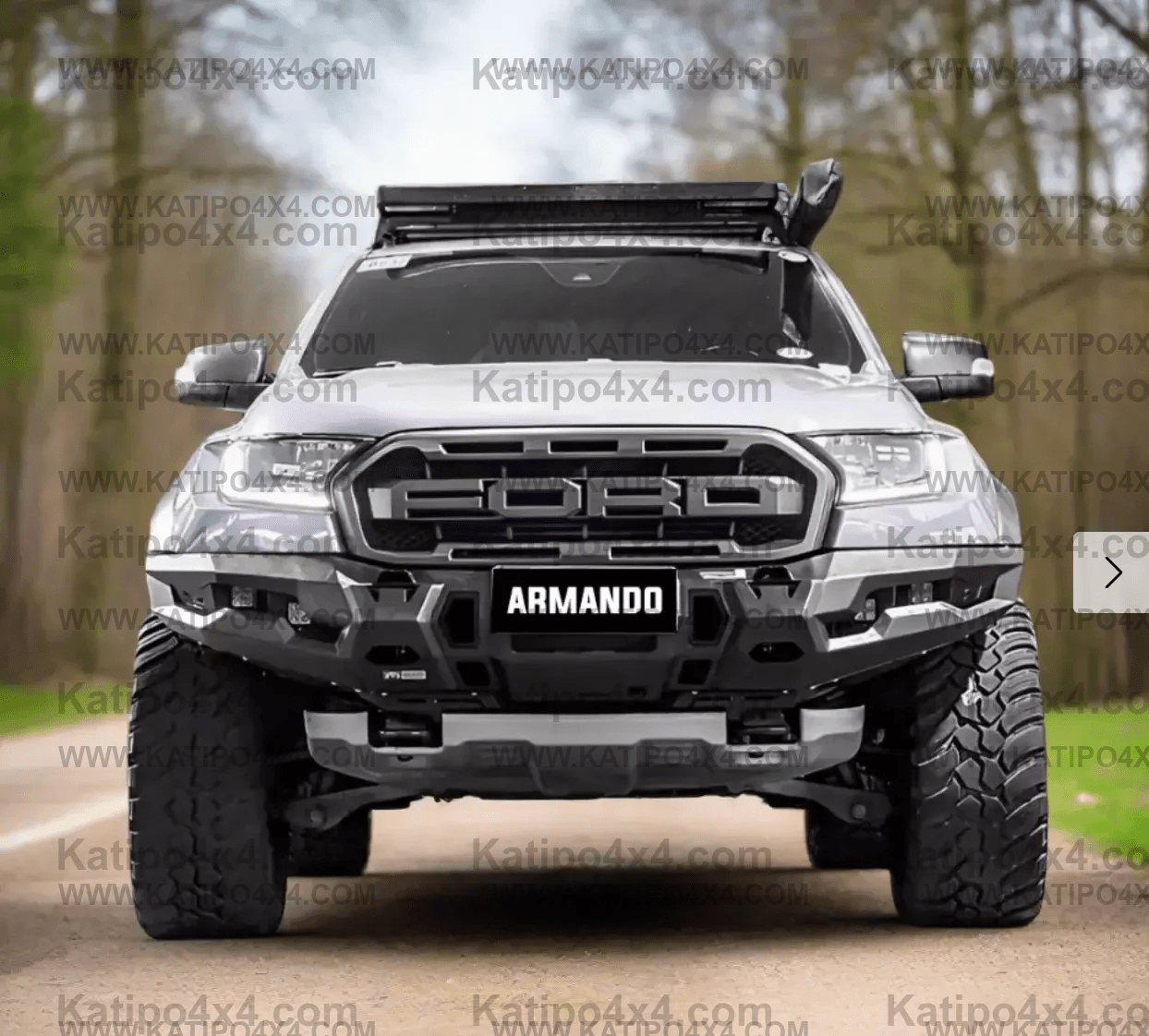ARMANDO® - Prime Bull Bar to suit Ford Ranger Raptor 2018-2022 V.2