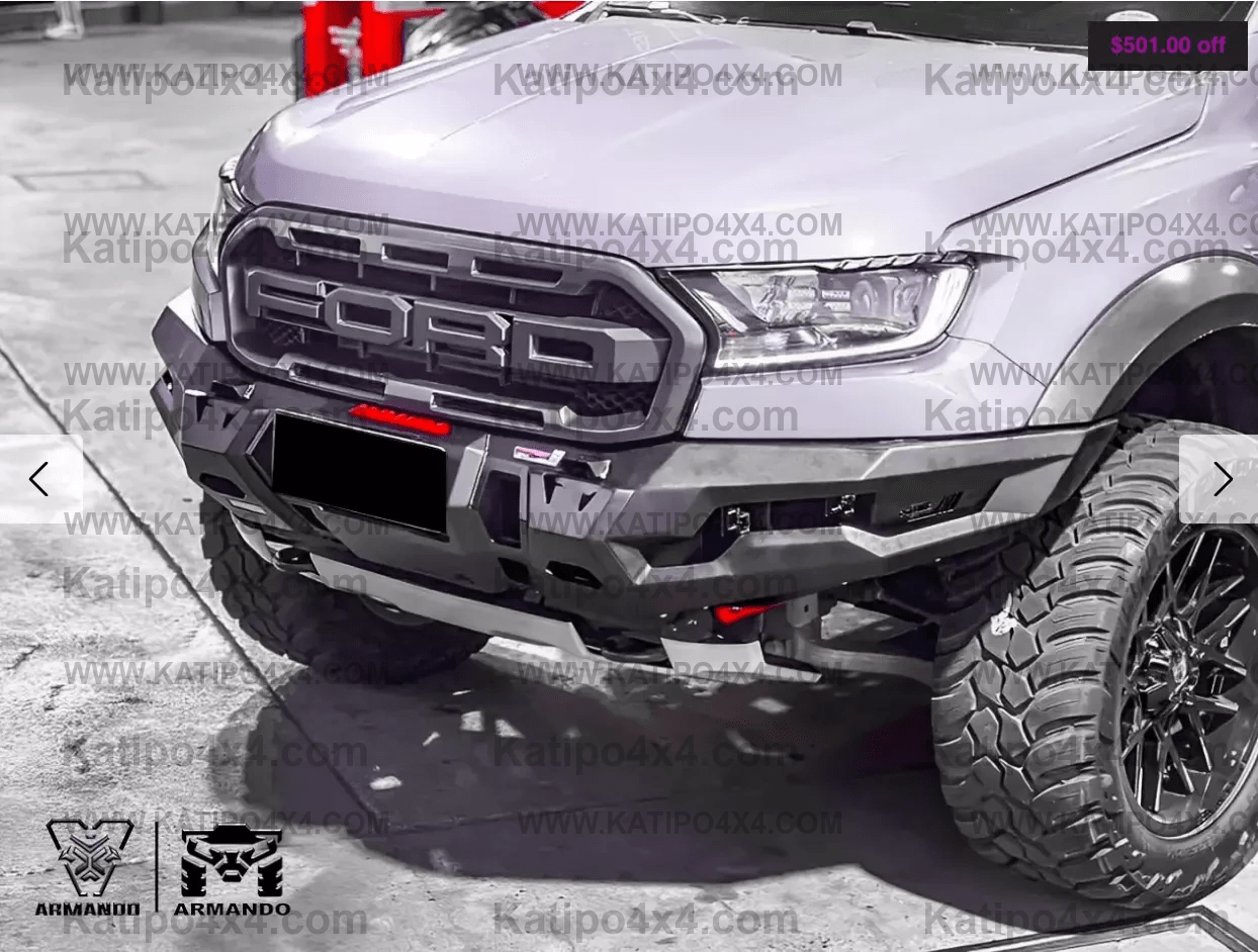 ARMANDO® - Prime Bull Bar to suit Ford Ranger Raptor 2018-2022 V.2
