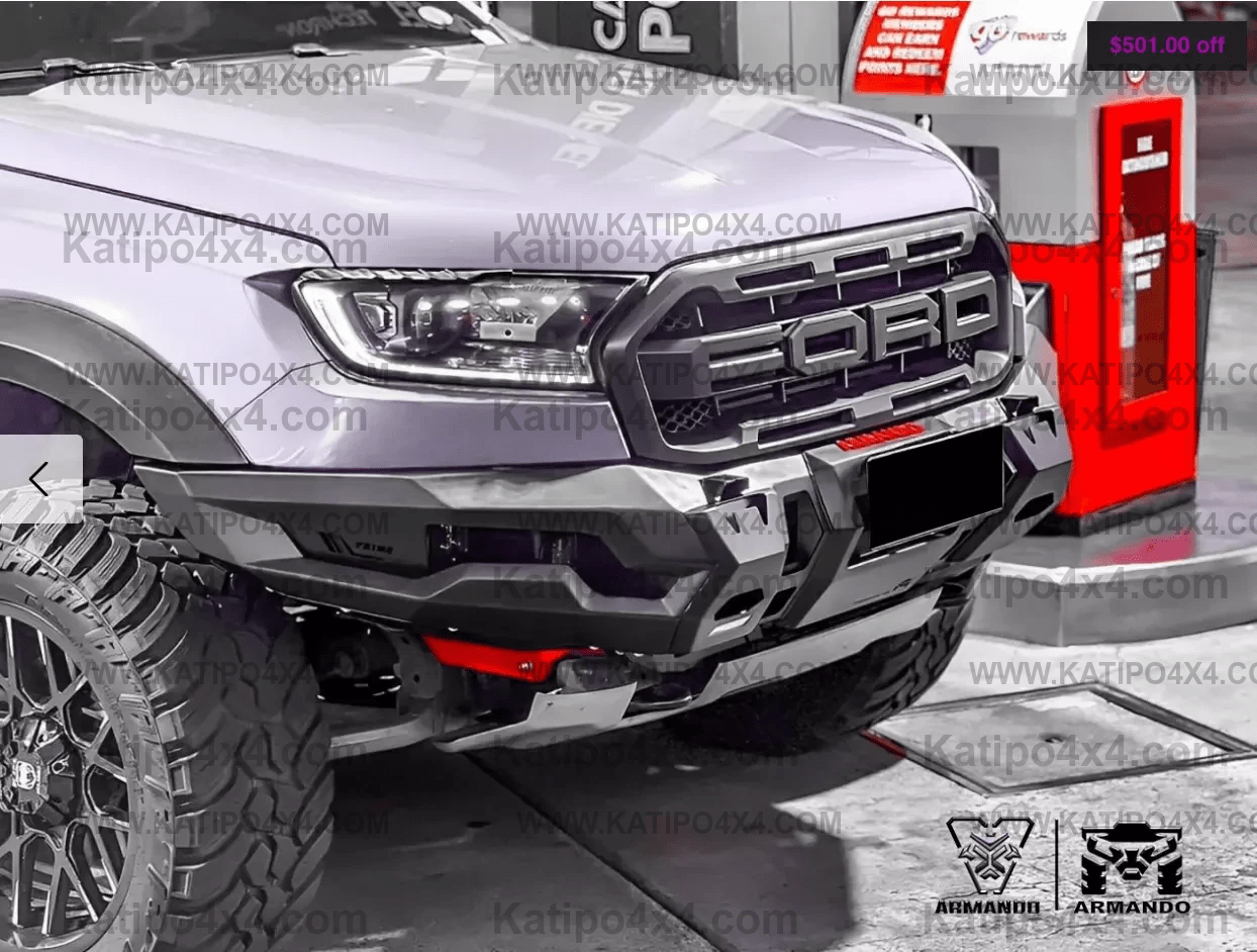 ARMANDO® - Prime Bull Bar to suit Ford Ranger Raptor 2018-2022 V.2