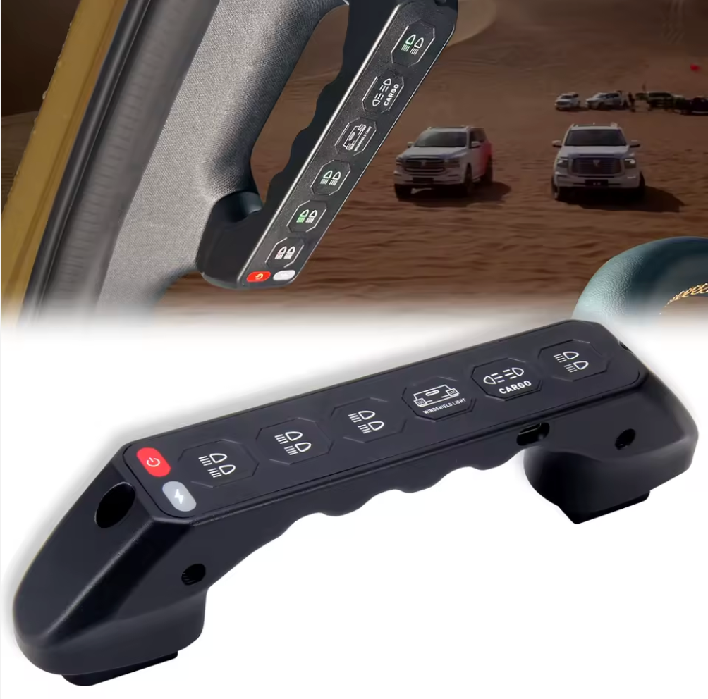 2022+ FORD RANGER, EVEREST & RAPTOR WIRELESS AUX SWITCH GRAB HANDLE SWITCH PANEL