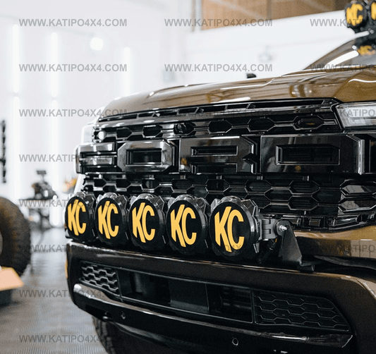KC Gravity® Bumper Light Bar Bundle for Ford Ranger Raptor 2022-2026+