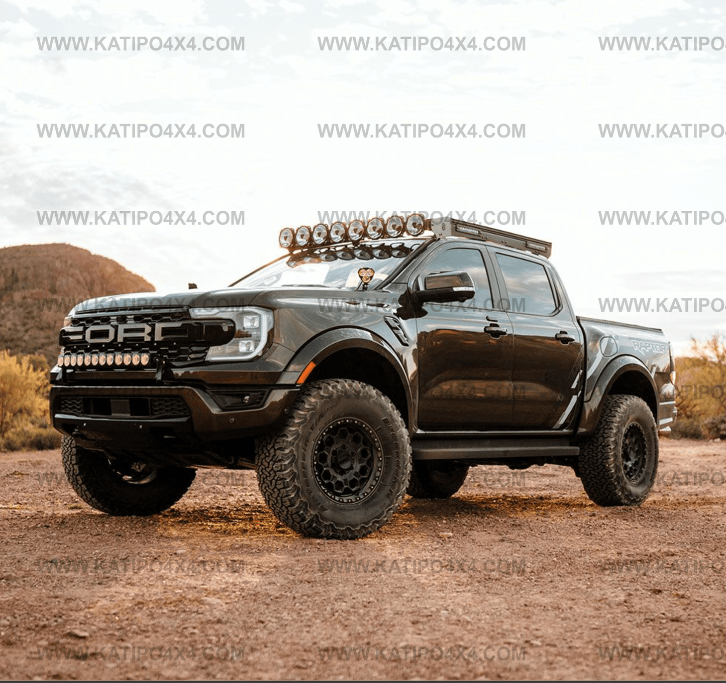 KC Ditch Light Bundle for Ford Ranger & Raptor 2015-2026+