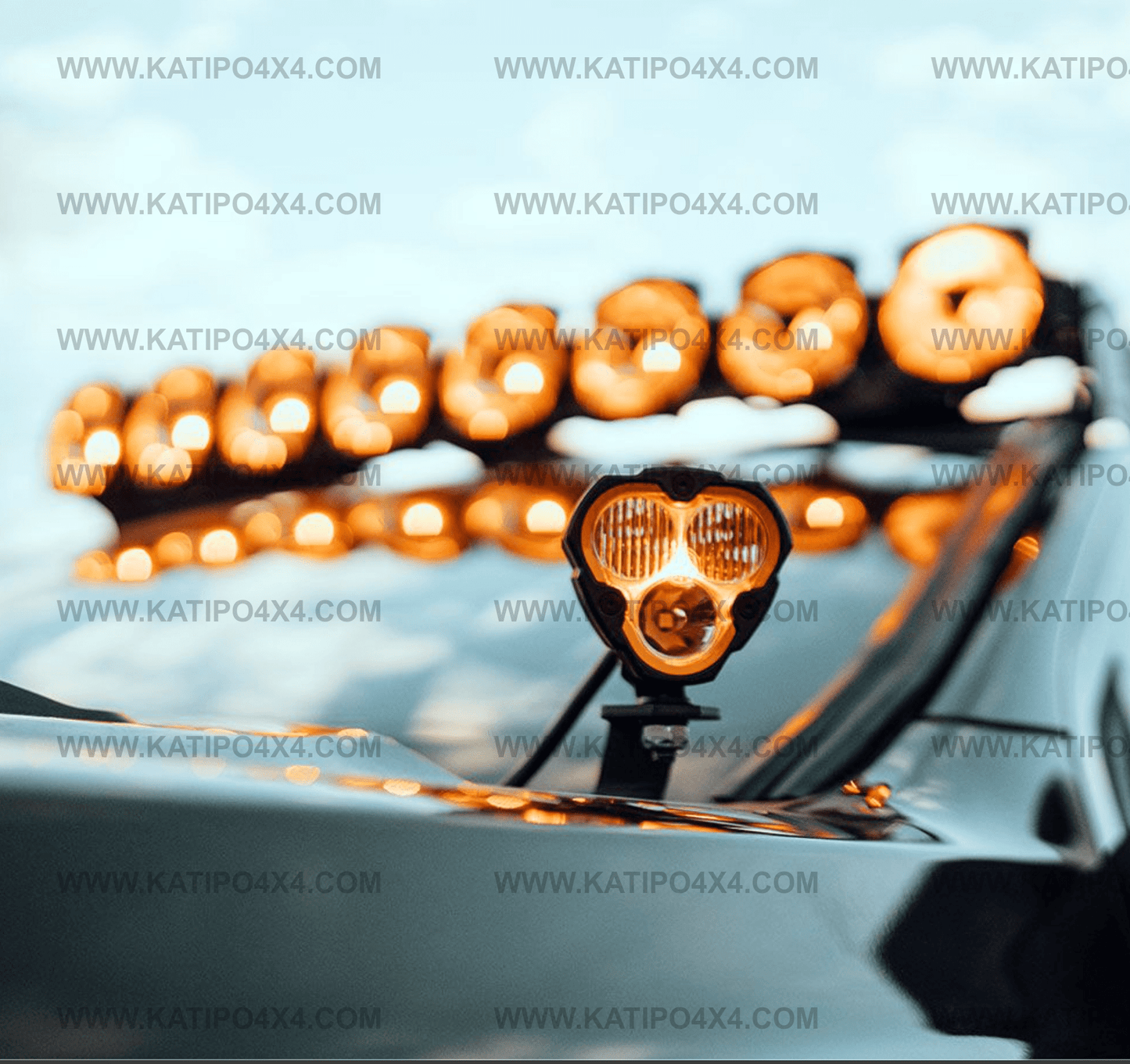 KC Ditch Light Bundle for Ford Ranger & Raptor 2015-2026+